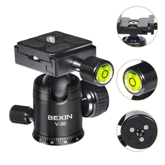 JMT-347978 Aluminum Tripod for iPhone and Camera with Adjustable Ball Joint, Max Height 85mm