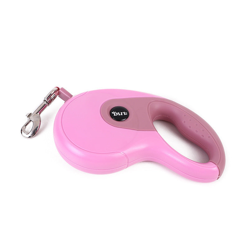 JMT-348042 Automatic Retractable Dog Leash in Multiple Colors with Optional Dustbin Attachment