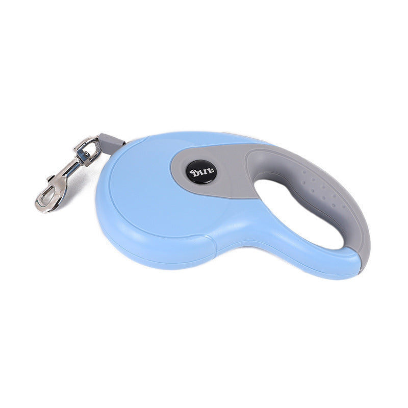JMT-348042 Automatic Retractable Dog Leash in Multiple Colors with Optional Dustbin Attachment