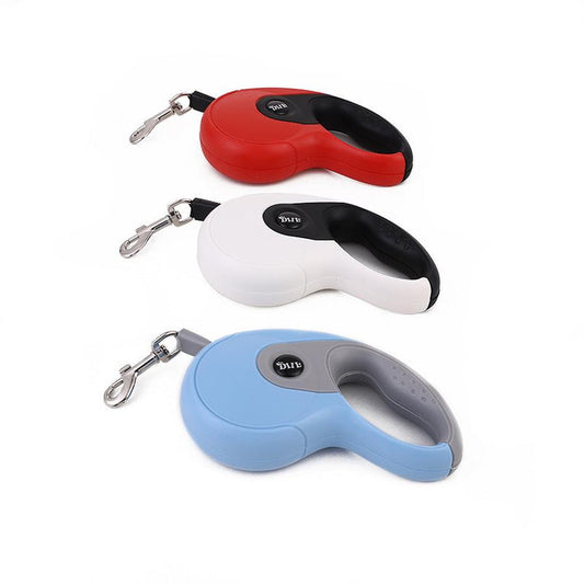 JMT-348042 Automatic Retractable Dog Leash in Multiple Colors with Optional Dustbin Attachment