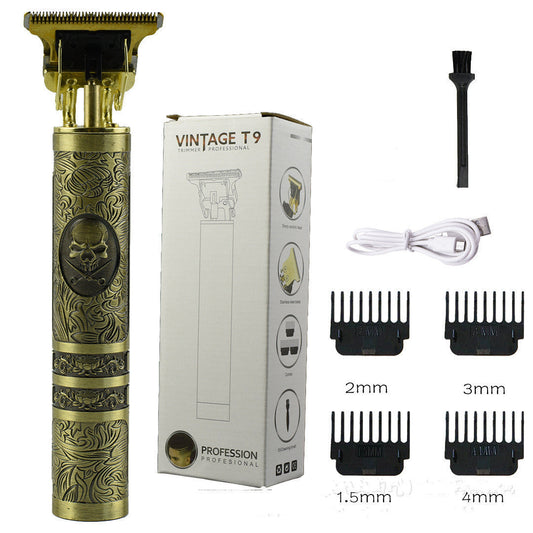 JMT-348426 Cordless Hair Clipper with Titanium Alloy Blade for Hair and Beard Trimming