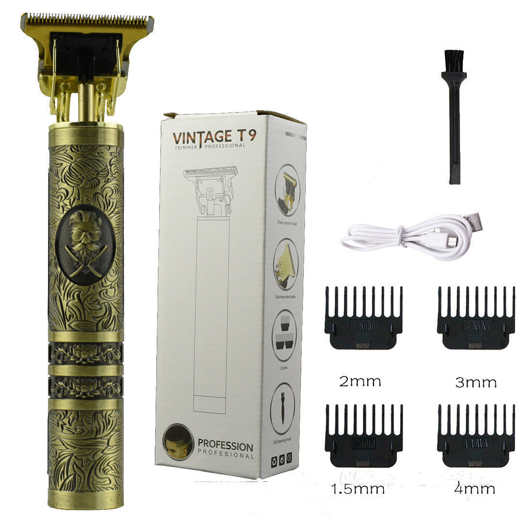 JMT-348426 Cordless Hair Clipper with Titanium Alloy Blade for Hair and Beard Trimming