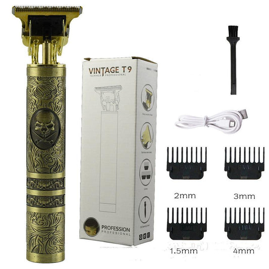 JMT-348426 Cordless Hair Clipper with Titanium Alloy Blade for Hair and Beard Trimming