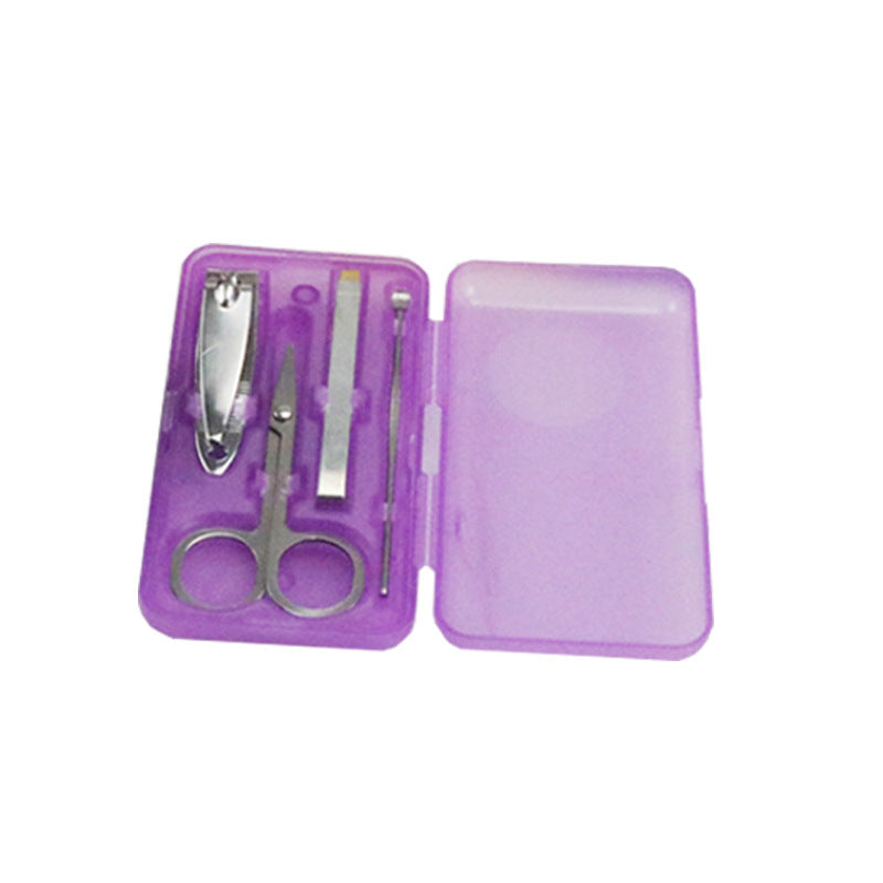 JMT-348490 Stainless Steel Nail Clipper Set in Multiple Colors for Grooming Needs