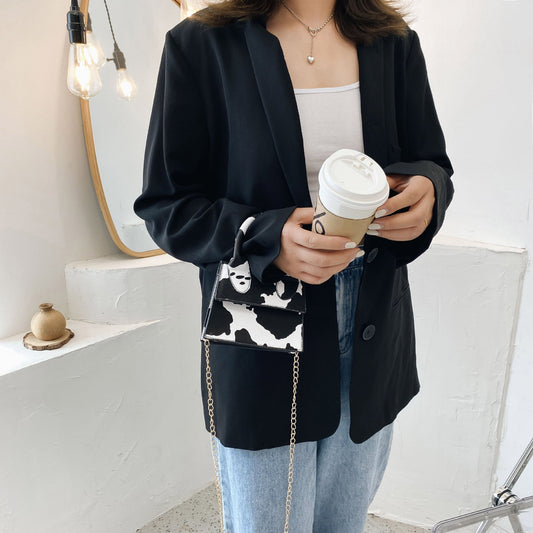 JMT-348874 Trendy One-Shoulder Mini Messenger Bag for Women in PU Leather