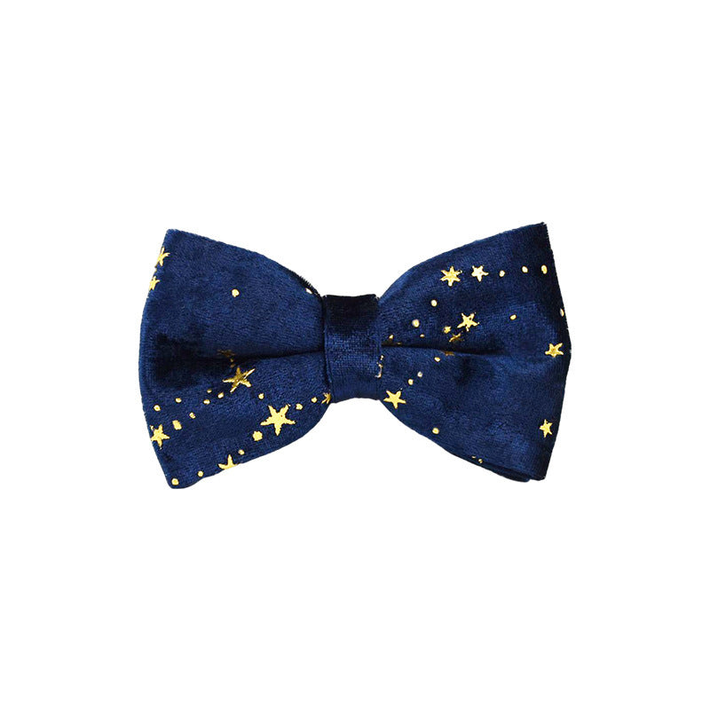 JMT-349514 Velvet Fabric Dog Collar with Leash, Bow, Flower, Vest, and Poop Bag - Adjustable Sizes XS to XL