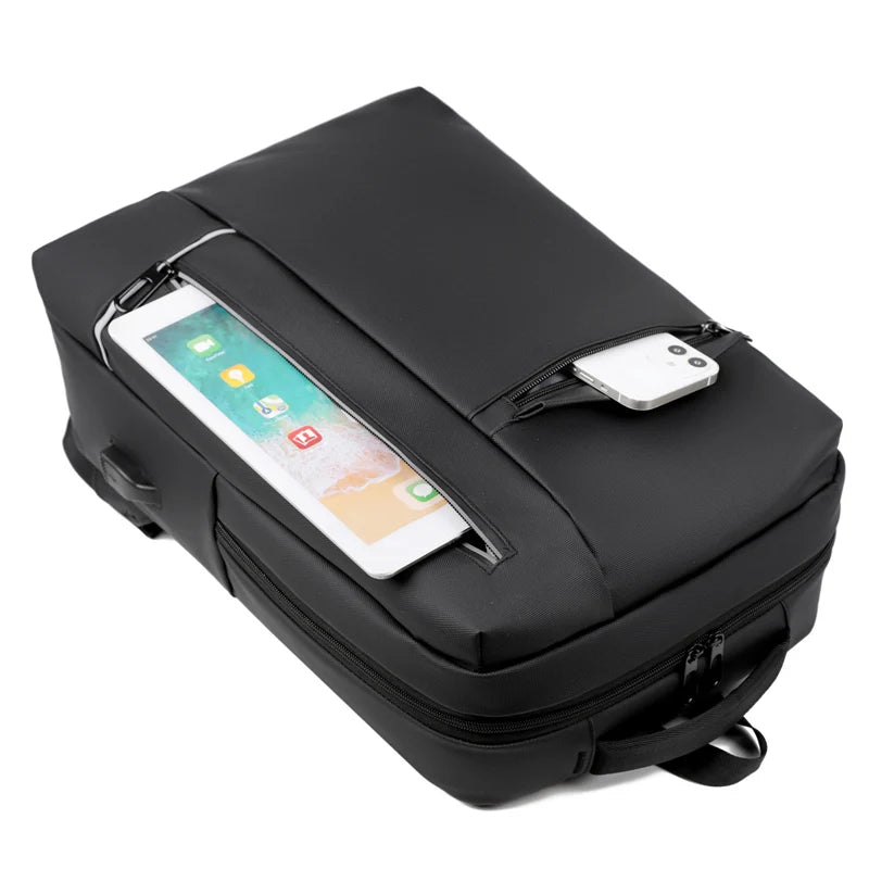 JMT-349514 Waterproof USB Charging Laptop Backpack for Outdoor Travel and Students