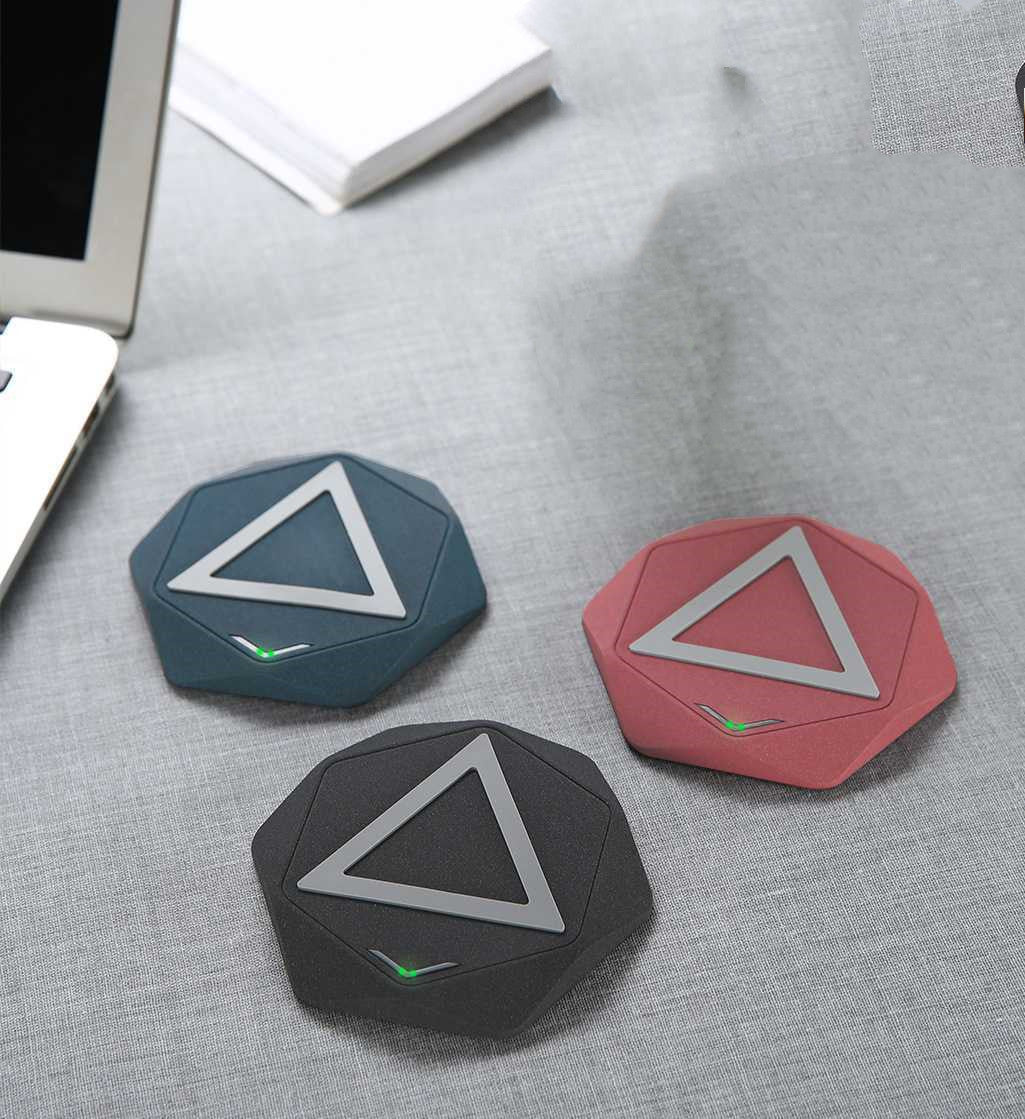JMT-350026 Frosted Wireless Charger with Micro USB Interface – Compatible with Qi Standards