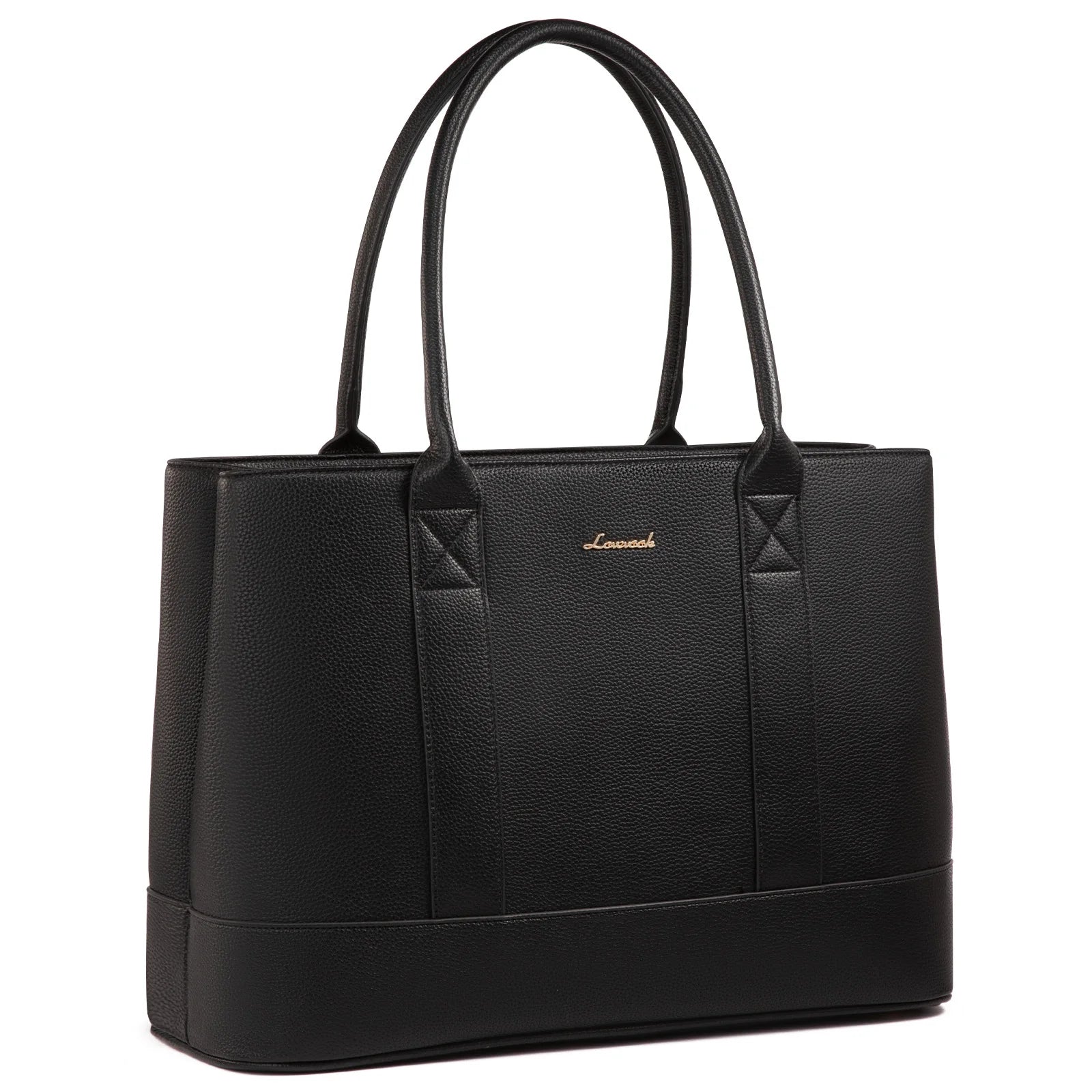 JMT-350154 Stylish Soft Leather Laptop Tote Bag for Women, 17-inch Office Briefcase and Shoulder Purse