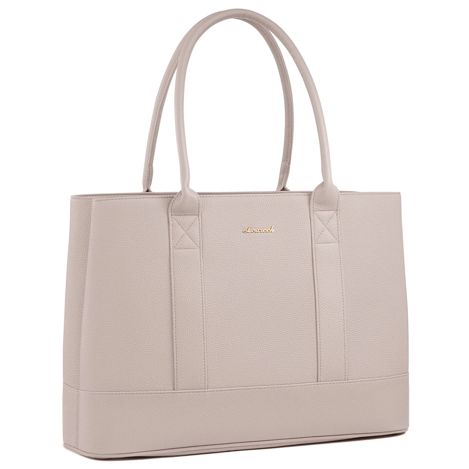 JMT-350154 Stylish Soft Leather Laptop Tote Bag for Women, 17-inch Office Briefcase and Shoulder Purse