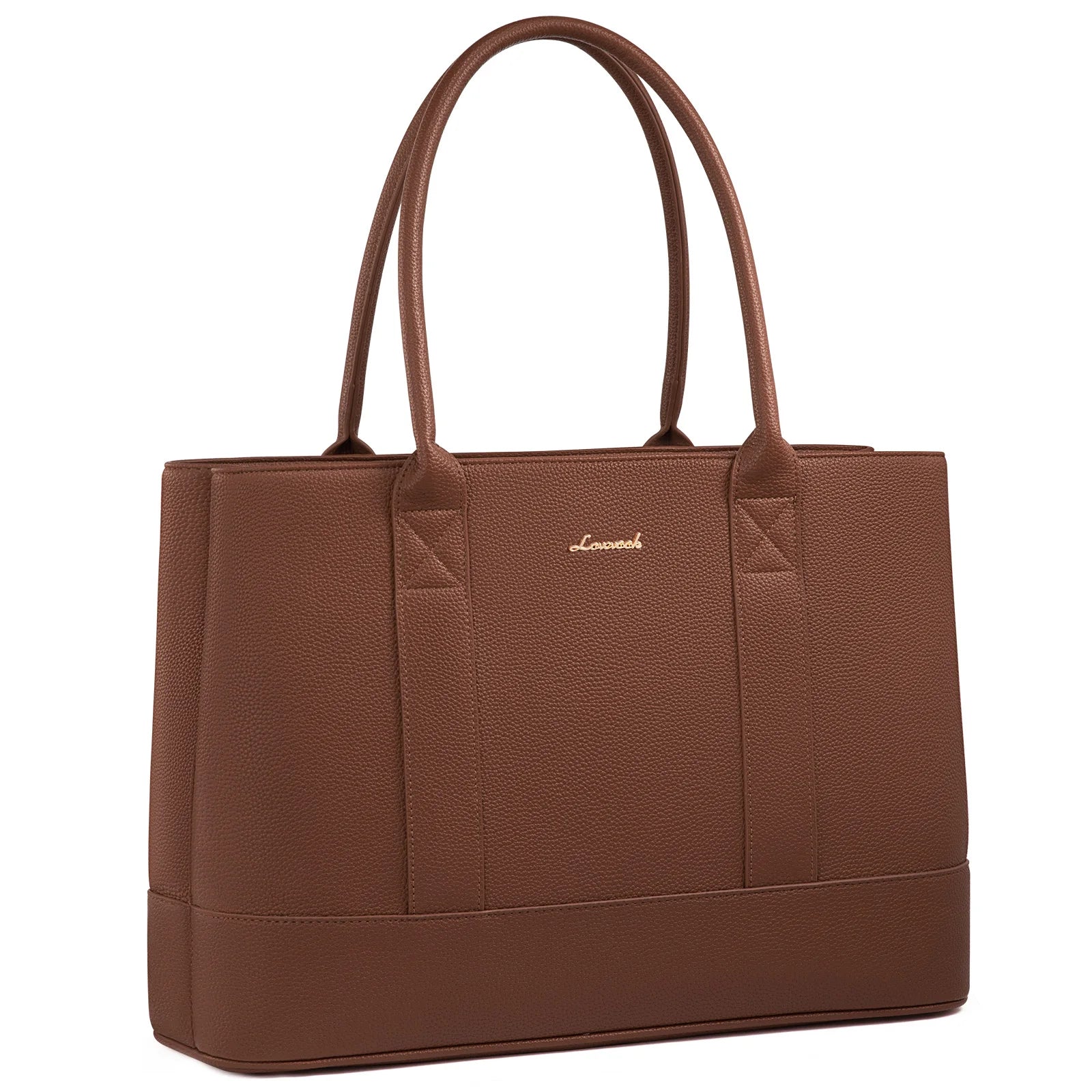 JMT-350154 Stylish Soft Leather Laptop Tote Bag for Women, 17-inch Office Briefcase and Shoulder Purse