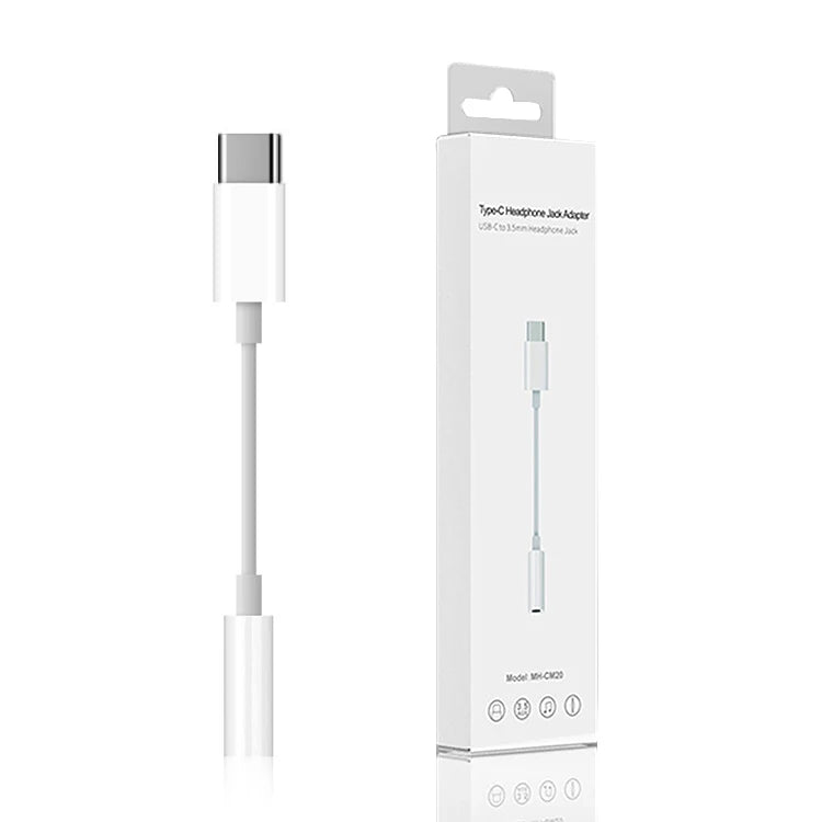 JMT-350154 USB-C to 3.5mm Audio Adapter for Compatible Smartphones and Devices
