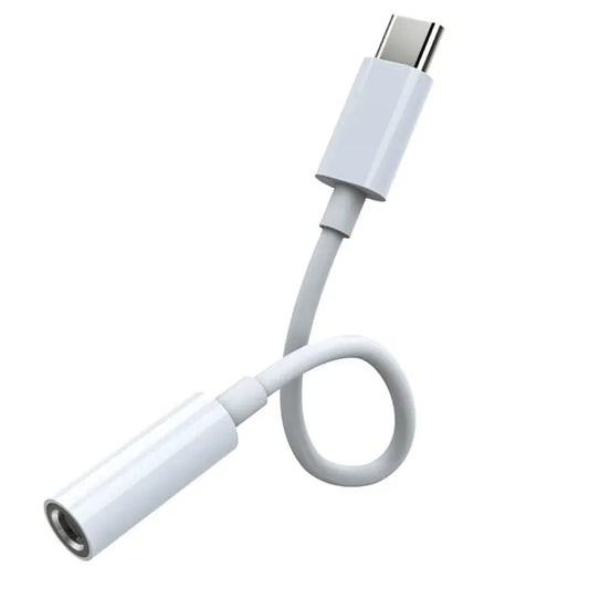 JMT-350154 USB-C to 3.5mm Audio Adapter for Compatible Smartphones and Devices