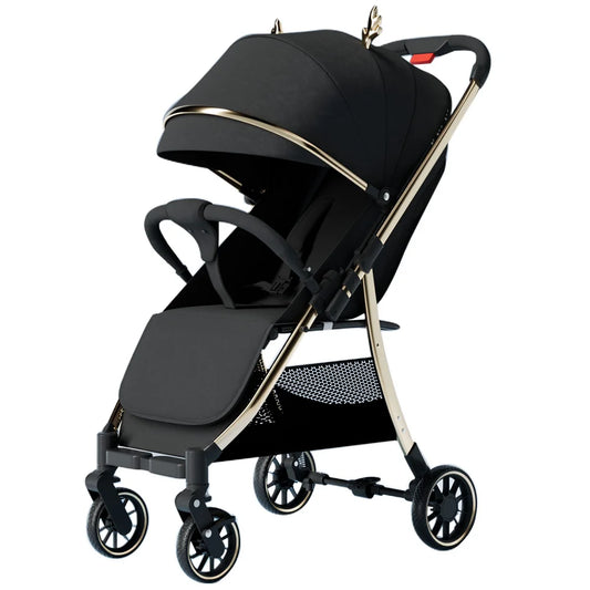 JMT-350346 Foldable Two-Way Baby Stroller with Iron Frame and Pushchair Design