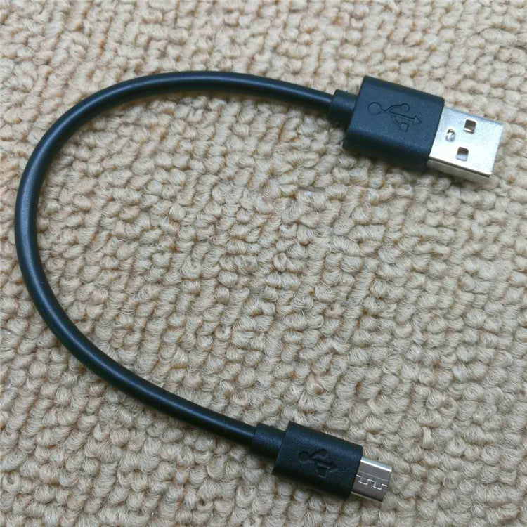 JMT-350666 20cm Fast Charge Data Cable with Copper Wires in Black and White