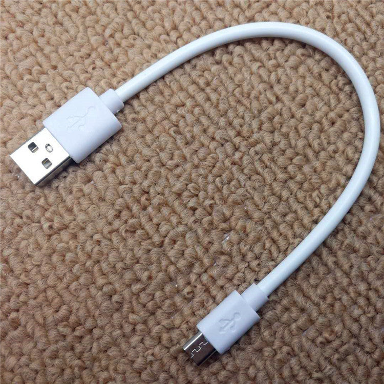 JMT-350666 20cm Fast Charge Data Cable with Copper Wires in Black and White