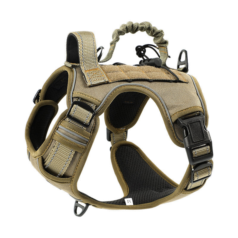 JMT-350666 Outdoor Tactical Explosion-proof Bra with Hand Holding Rope and Multiple Carrying Strap Options