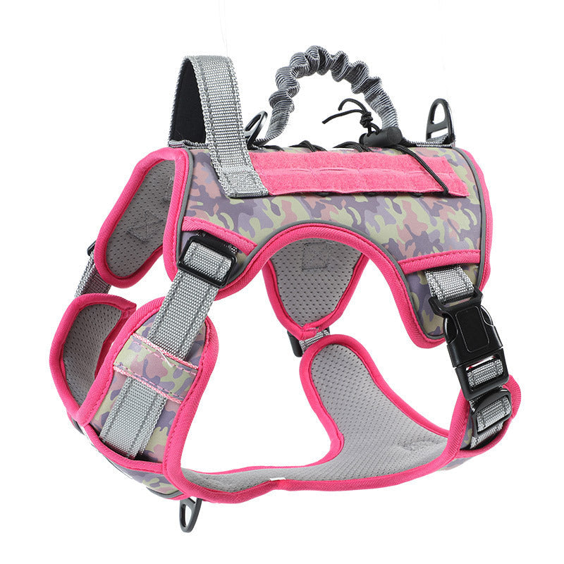 JMT-350666 Outdoor Tactical Explosion-proof Bra with Hand Holding Rope and Multiple Carrying Strap Options