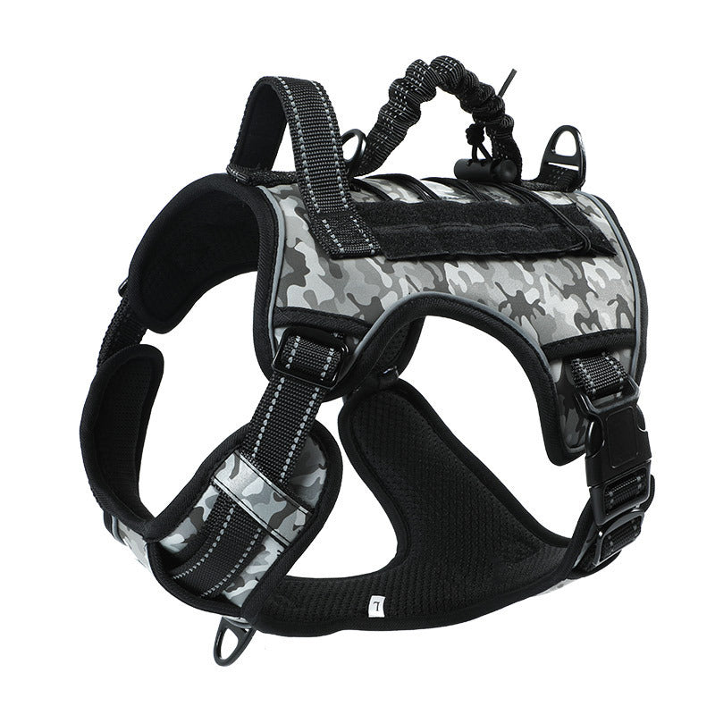 JMT-350666 Outdoor Tactical Explosion-proof Bra with Hand Holding Rope and Multiple Carrying Strap Options