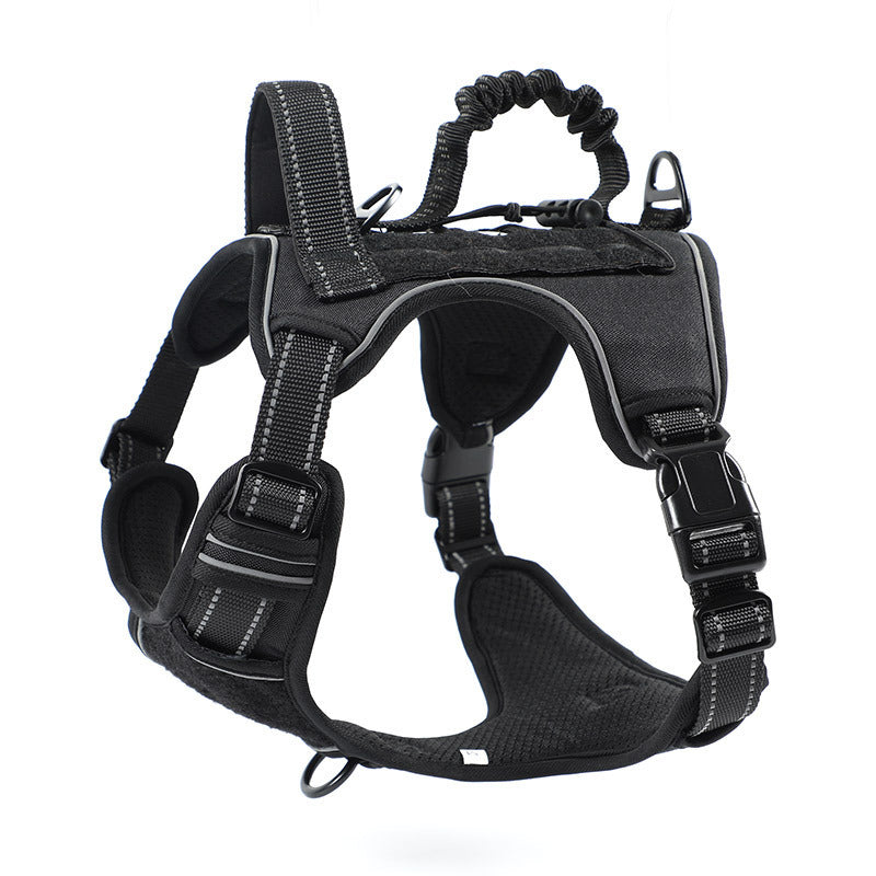 JMT-350666 Outdoor Tactical Explosion-proof Bra with Hand Holding Rope and Multiple Carrying Strap Options