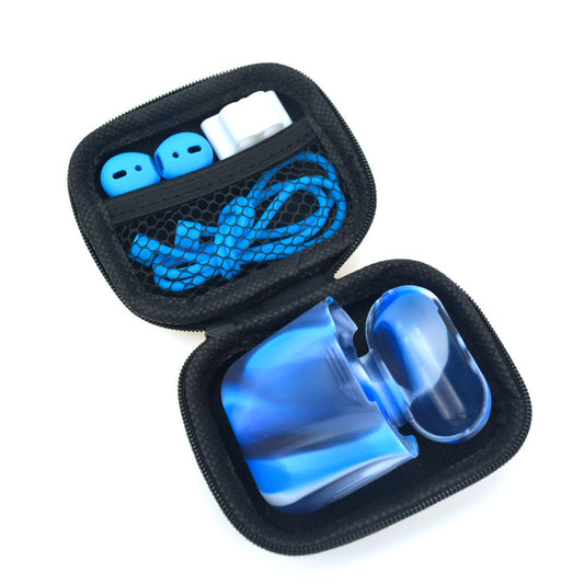 JMT-350666 Wireless Bluetooth Headset Storage Case with Earplug and Anti-Lost Rope Accessories