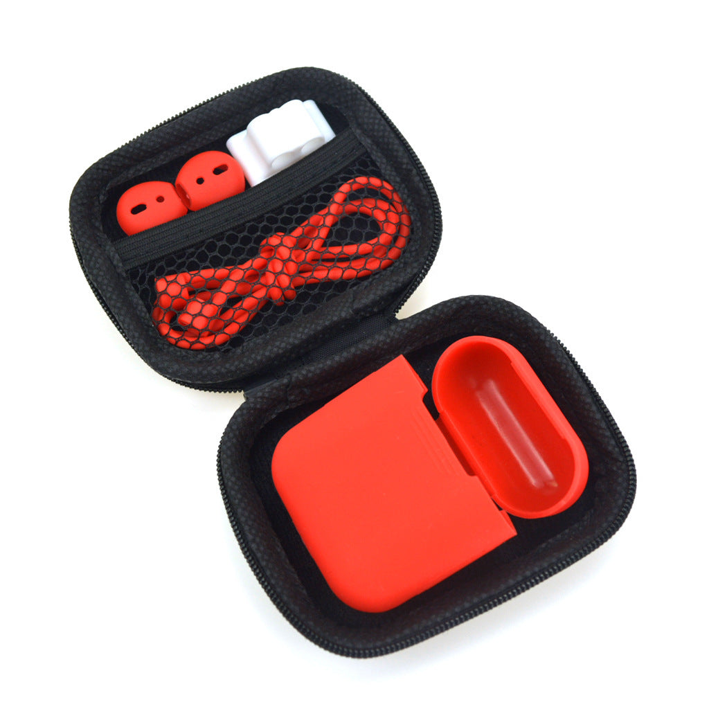 JMT-350666 Wireless Bluetooth Headset Storage Case with Earplug and Anti-Lost Rope Accessories