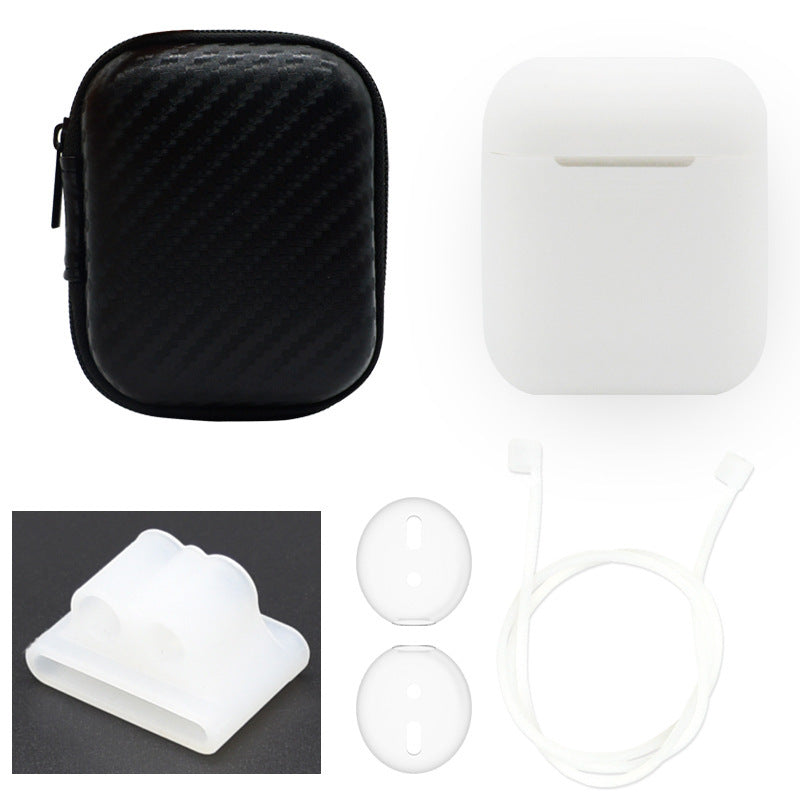 JMT-350666 Wireless Bluetooth Headset Storage Case with Earplug and Anti-Lost Rope Accessories