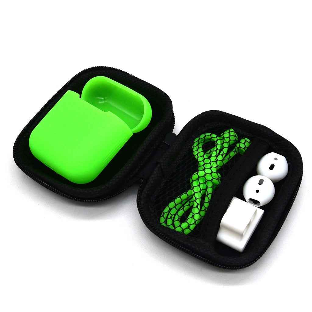 JMT-350666 Wireless Bluetooth Headset Storage Case with Earplug and Anti-Lost Rope Accessories