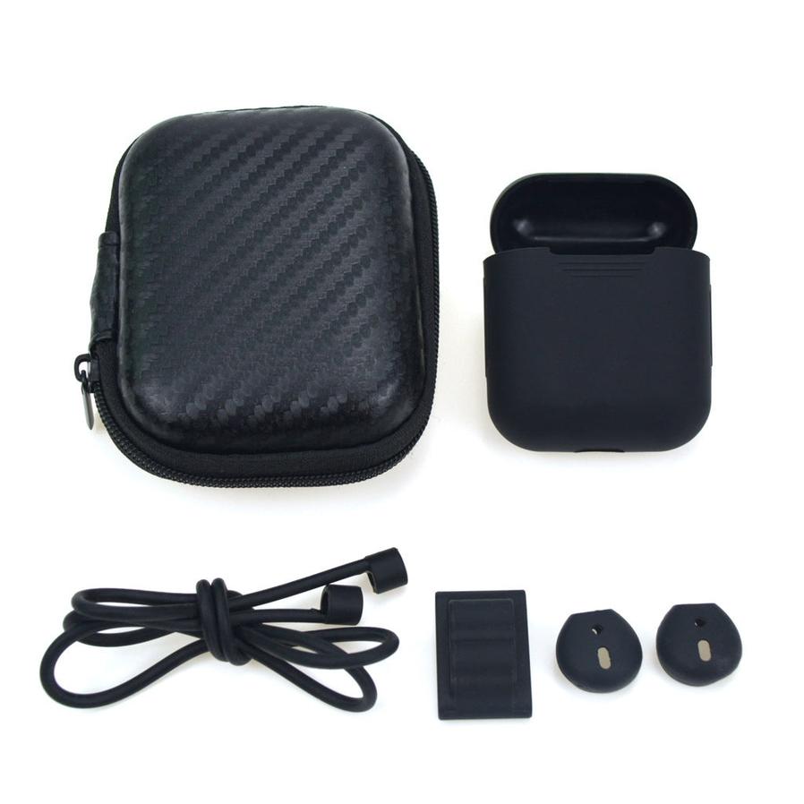 JMT-350666 Wireless Bluetooth Headset Storage Case with Earplug and Anti-Lost Rope Accessories