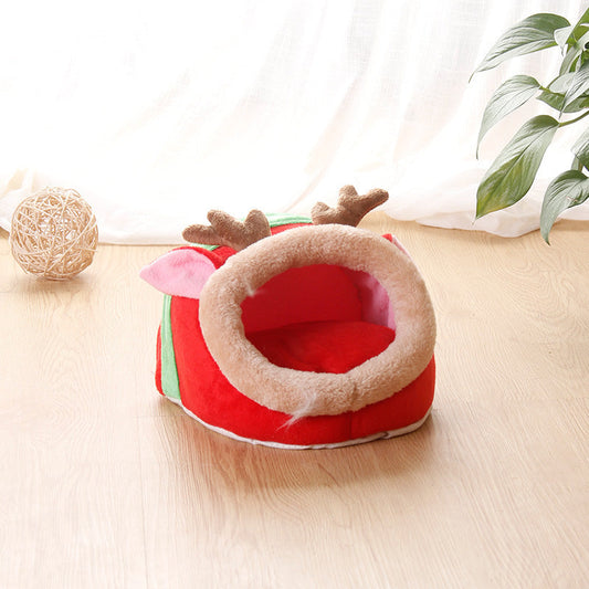 JMT-350794 Cozy Flannel Nest for Small Pets - Suitable for Guinea Pigs, Ferrets, Hamsters, Hedgehogs, Rabbits, and Rats - Available in Multiple Sizes and Colors