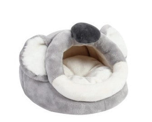 JMT-350794 Cozy Flannel Nest for Small Pets - Suitable for Guinea Pigs, Ferrets, Hamsters, Hedgehogs, Rabbits, and Rats - Available in Multiple Sizes and Colors