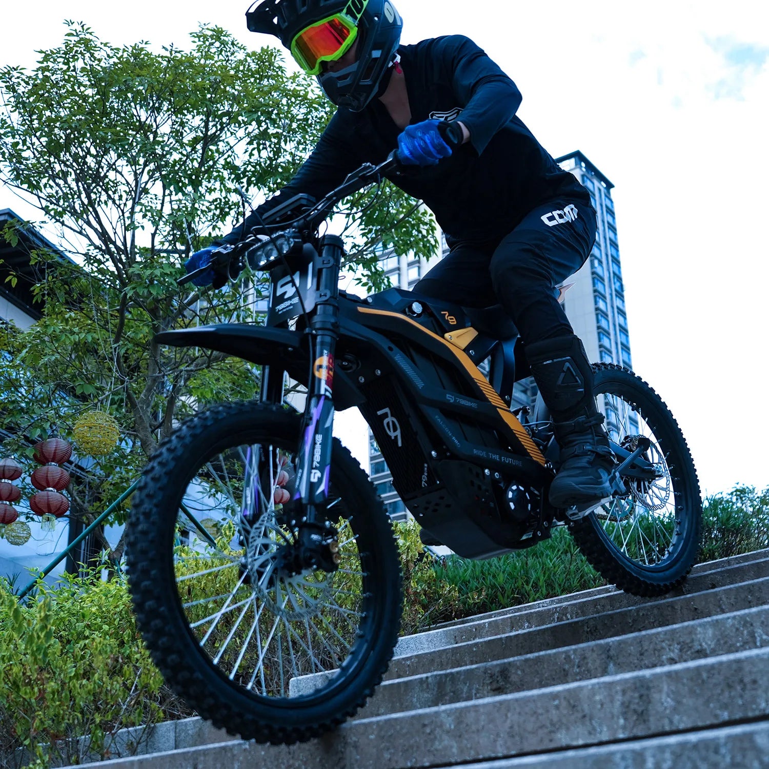 JMT-351242 High-Power Off-Road Electric Dirt Bike 8500W , Top Speed 27.9 mph