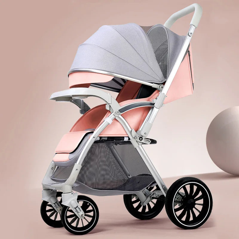 JMT-351626 2 in 1 Multifunctional Baby Stroller and Wagon with Car Seat Attachment