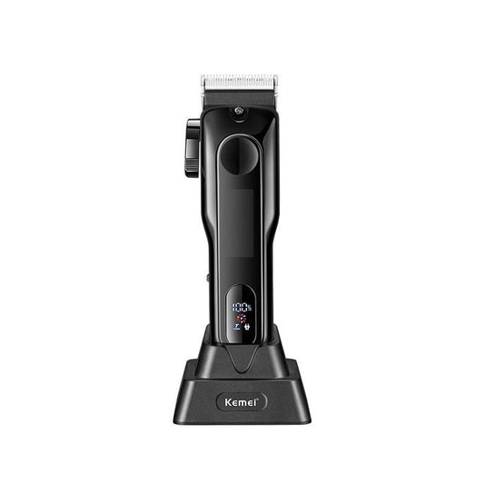 JMT-351882 Rechargeable LED Hair Clipper with Brushless Motor and Digital Display