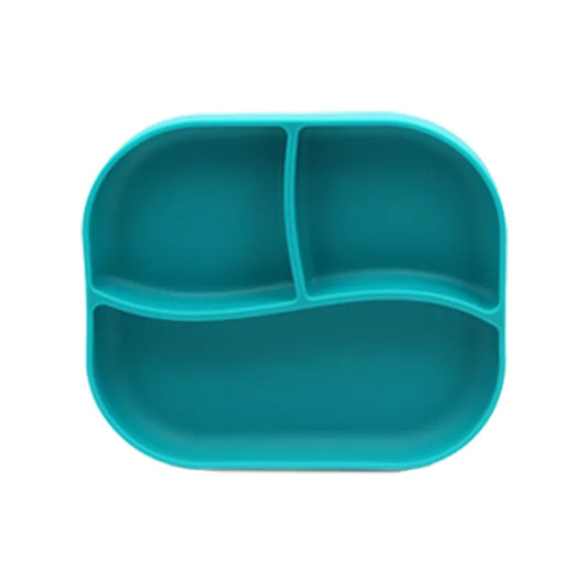 JMT-352586 Silicone Baby Feeding Plate - Food Grade, Non-Slip, Easy Clean Design