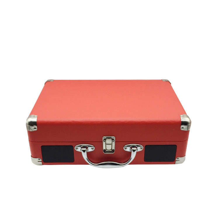 JMT-352650 Bluetooth Audio Record Player with Multi-Regional Compatibility and Handmade Design