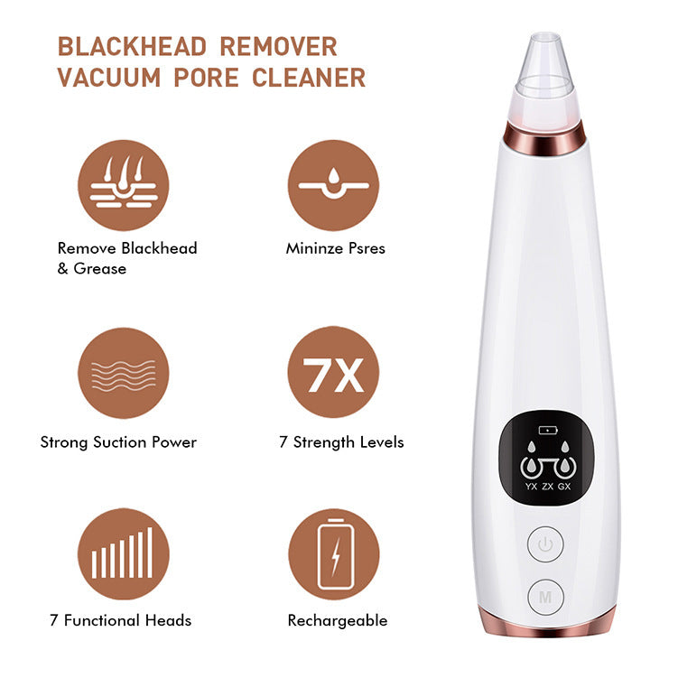 JMT-352778 Facial Cleanser with Vacuum Technology for Blackhead Removal and Pore Tightening