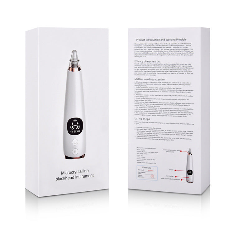 JMT-352778 Facial Cleanser with Vacuum Technology for Blackhead Removal and Pore Tightening