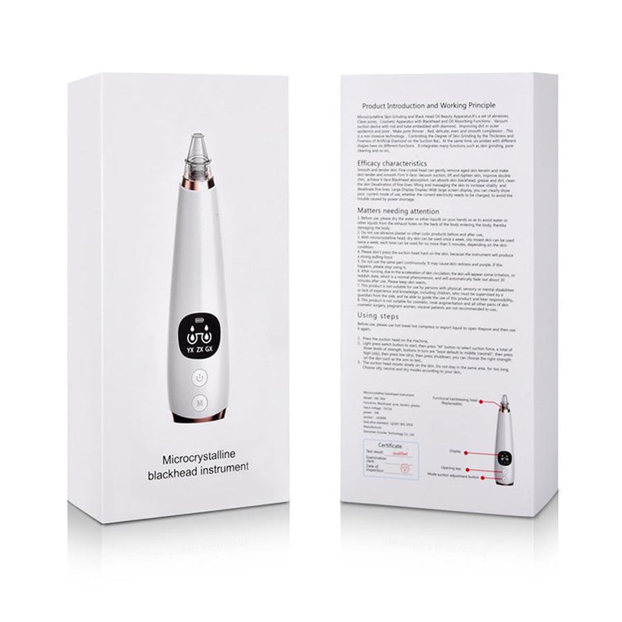 JMT-352778 Facial Cleanser with Vacuum Technology for Blackhead Removal and Pore Tightening