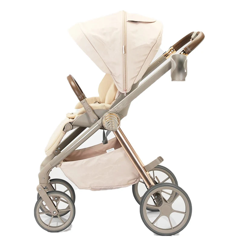 JMT-352778 Foldable 3-in-1 Baby Stroller with Double Directional Steering and Large Storage Basket