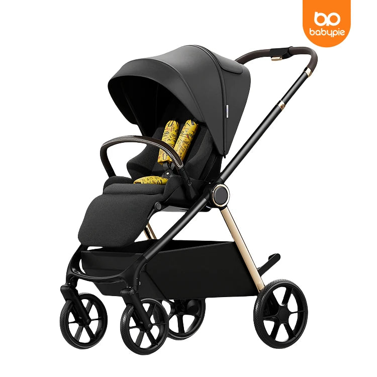 JMT-352778 Foldable 3-in-1 Baby Stroller with Double Directional Steering and Large Storage Basket