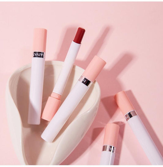 JMT-352906 Matte Mist Lipstick Set - Semi Suede, Long-Lasting Color, Lightweight & Portable (4 Colors)