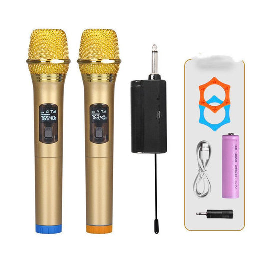 JMT-352970 Handheld Capacitor Microphone Set for Home Audio and Stage Use