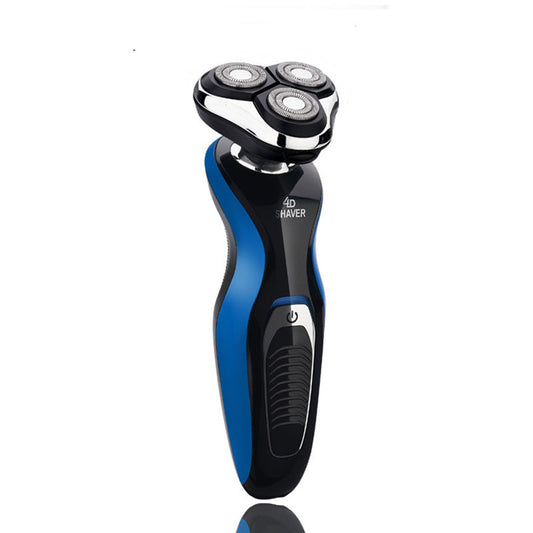 JMT-353034 4D Rotary Rechargeable Shaver with 65 Minutes Operating Time and Washable Cutter Head