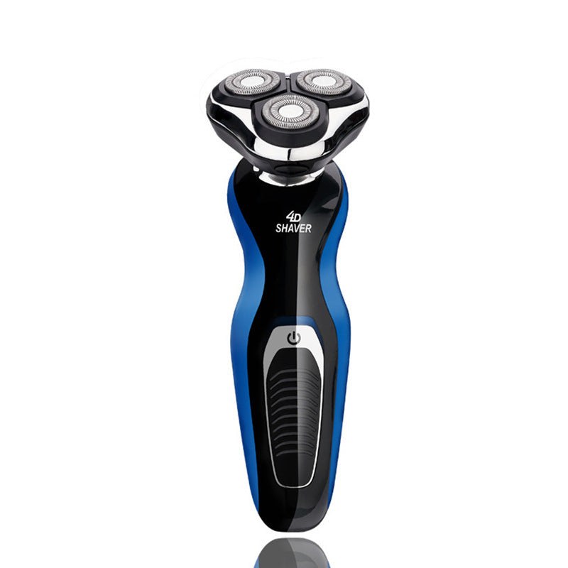 JMT-353034 4D Rotary Rechargeable Shaver with 65 Minutes Operating Time and Washable Cutter Head