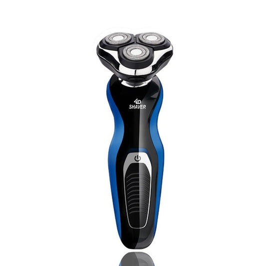 JMT-353034 4D Rotary Rechargeable Shaver with 65 Minutes Operating Time and Washable Cutter Head