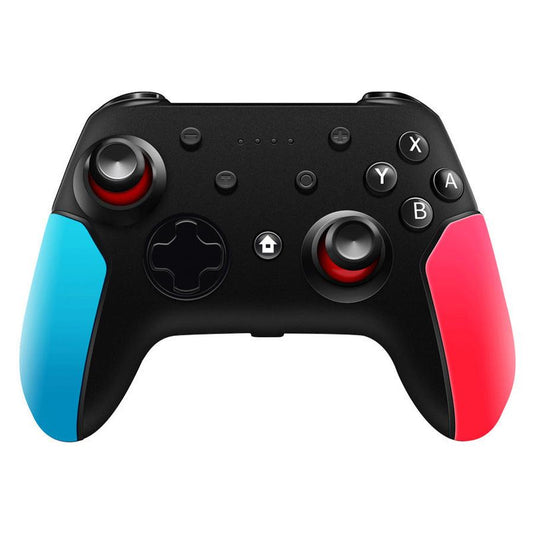 JMT-353098 Bluetooth Gamepad for Switch, PC, and Android - USB Connection with Multi-Speed Vibration - Red and Blue Color Options