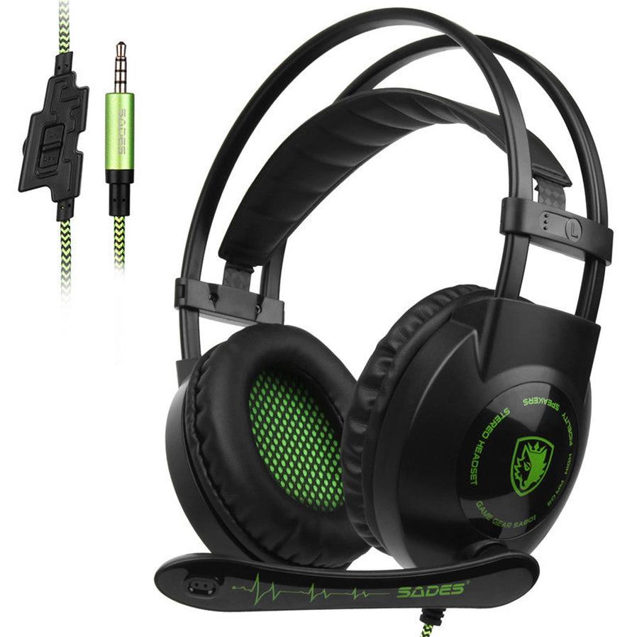 JMT-353290 Gaming Wired Headset with Microphone and High-Fidelity Audio Output for PC
