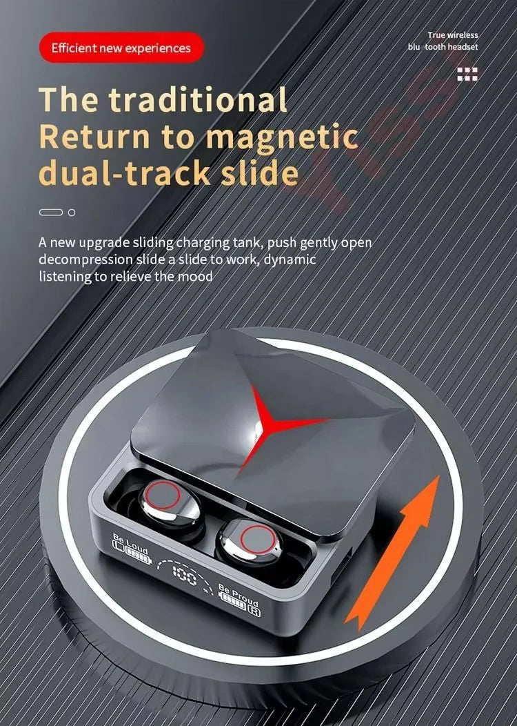 JMT-354122 M90 Pro TWS Waterproof Wireless Earbuds with Touch Control and AAC for Sports and Travel