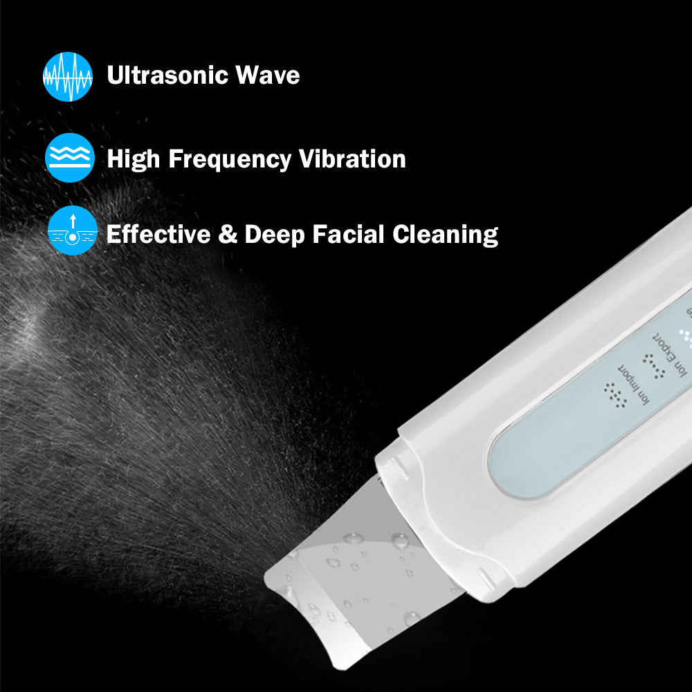 JMT-354186 Ultrasonic Electric Pore Cleansing Device with USB Charging, 172mm Size